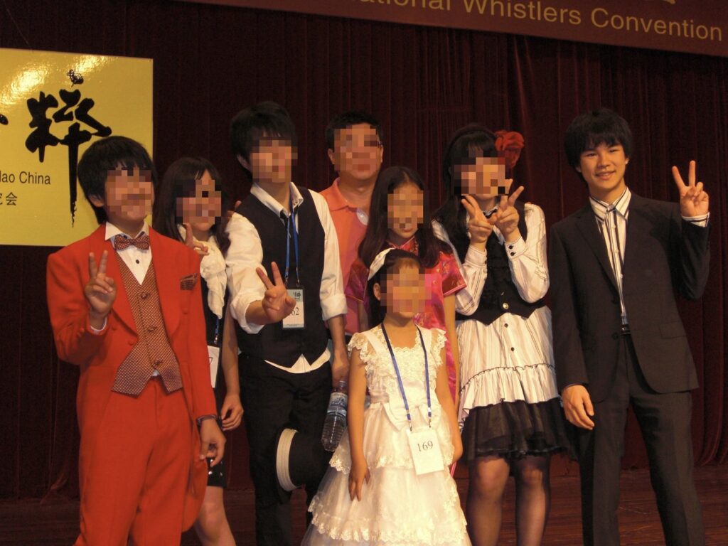 2010年IWC中国大会 ティーン・チャイルド部門出場者たちと
